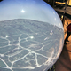 Illustration for article titled Barco's 360 Degree Flight Simulator Lets Top Guns Train Without the Risk of Goose Dying